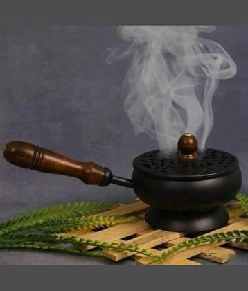 Heaven Decor Aromatic Burner,Dhoop Mogra,Natural,Rose,Tulsi 200 gm ( Pack of 1 )