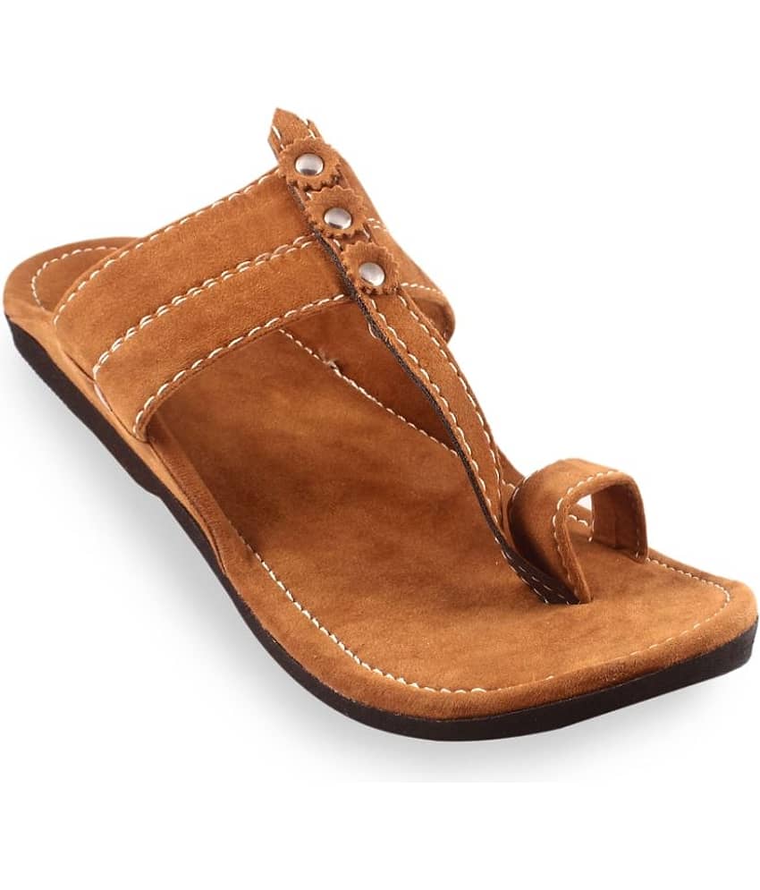 rajeraj Tan Men's Kolhapuris