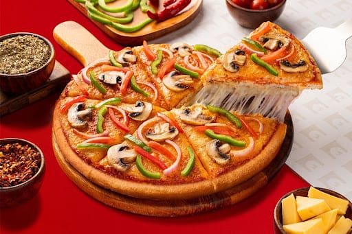 Dragonfire Veggie Farmhouse Pizza