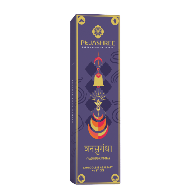 Bambooless Incense Stick 8 Inches 40 pcs Vansugandha