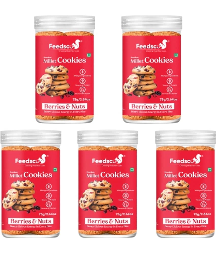 Feedsco Snacky Nuts 375 g Pack of 5