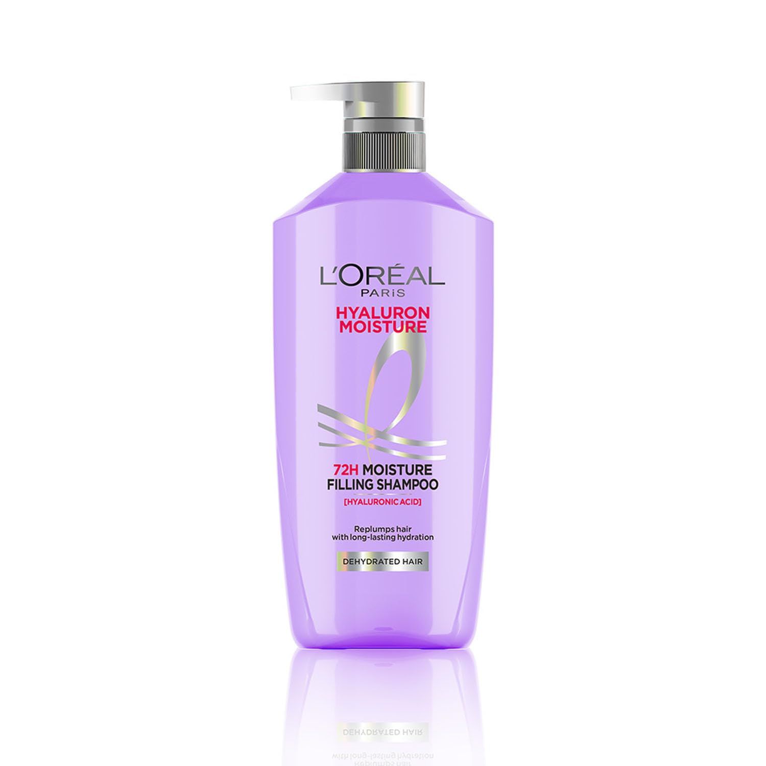 L'Oreal Paris Hyaluron Moisture 72Hr Filling Shampoo With Hyaluronic Acid, For Frizz-Free, Hydrated And Bouncy Hair Full Of Life | 800 Ml L'Oreal Paris Hyaluron Moisture 72Hr Filling Shampoo With Hyaluronic Acid, For Frizz-Free, Hydrated And Bouncy Hair 
