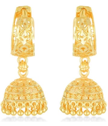 Vighnaharta Traditional wear Gold Plated alloy jhumka Bali Earring for Women and Girls (VFJ1247ERG)