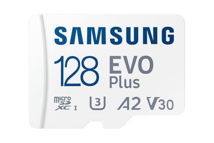 SAMSUNG EVO Plus 128GB Micro SDXC, Up-to 160MB/s, Expanded Storage for Gaming Devices, Android Tablets and Smart Phones, Memory Card, MB-MC128SA/IN