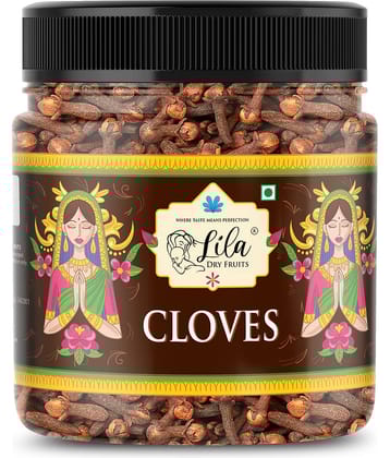 LILA DRY FRUITS Cloves Laung 100g Fresh & Aromatic Spice for Cooking & Beverages