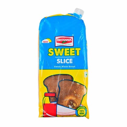 Britannia Sweet Slice White Bread, 200 gm