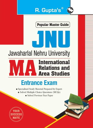 JNU: MA (International Relations and Area Studies) Entrance Exam Guide [Paperback] [Feb 19, 2022] RPH Editorial Board