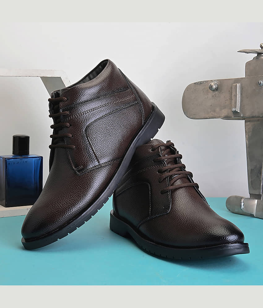 John Karsun Brown Men's Casual Boots