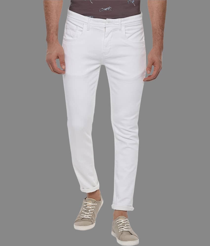 Lawson - White Denim Skinny Fit Men's Jeans ( Pack of 1 )