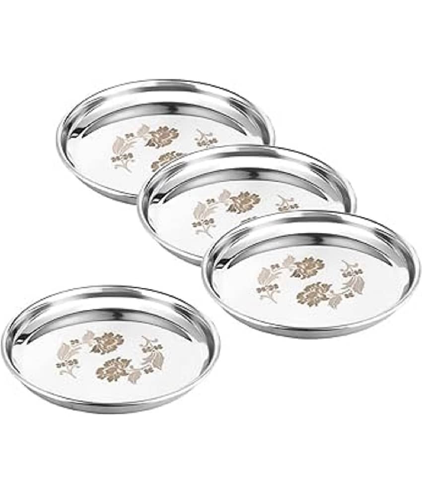 NGA 4 Pcs Stainless Steel Steel Full Plate