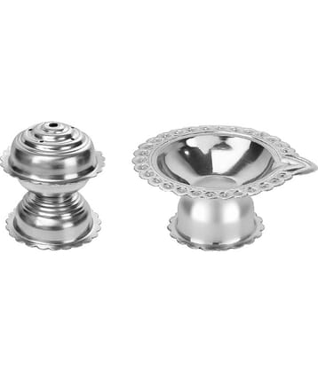 Dynore Diya Diya and Agarbatti Stand ( Pack of 2 )
