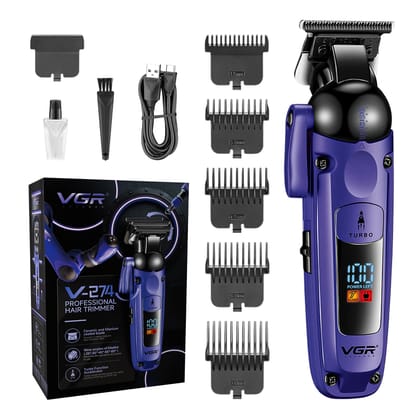 VGR V-274 Professional Hair Trimmer with Ceramic-Titanium Blades & Turbo Function VGR V-274 Professional Hair Trimmer with Ceramic-Titanium Blades & Turbo Function - Orange