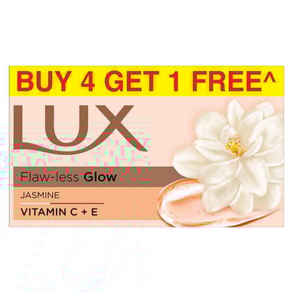 Lux flaw-less glow Jasmine soap 4+1free