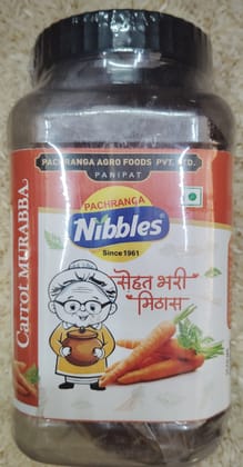 Carrot murabba Pachranga Nibbles 