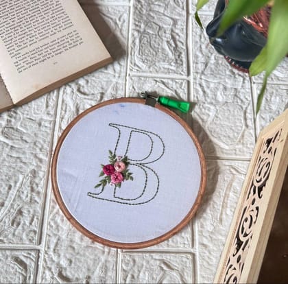 Embroidery Letter Designs for Home Decor