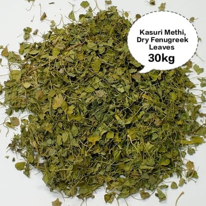 Kasuri Methi, Dry Fenugreek Leaves, Dried Methi Leaves, Kasoori Methi, Methi Flakes 30kg