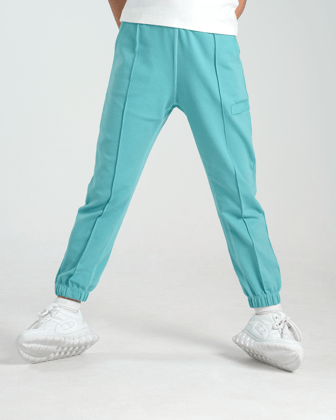 Airy Chic Joggers-4-5 Y / Aqua Jelly