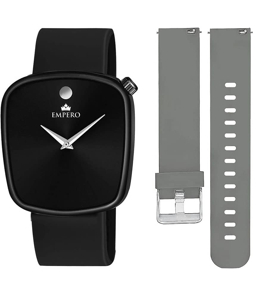 EMPERO - Multicolor Silicon Analog Men's Watch