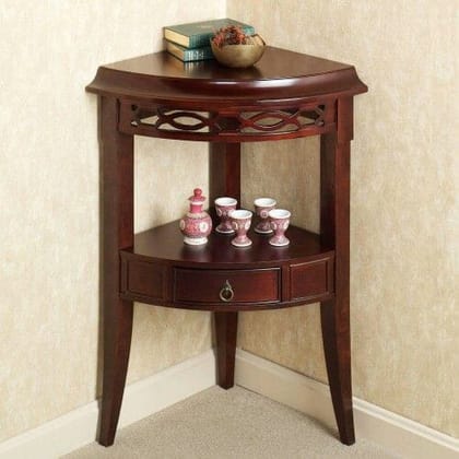 Wooden Corner and Corner Table