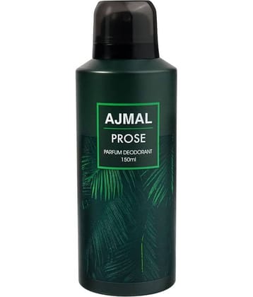 Ajmal Prose Deodorant Fougere Perfume 150ML Long Lasting Scent Spray Gift For Men Pack of 1
