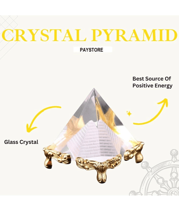 PAYSTORE Glass Fengshui Pyramid