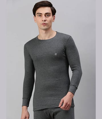 ONN Pack of 1 Cotton Thermal Tops For Men's ( Black )