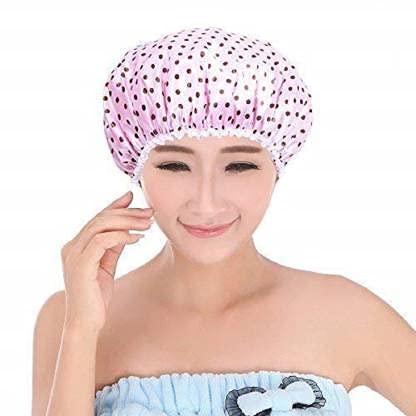 Elecsera Reusable Elastic Water Proof Shower Cap