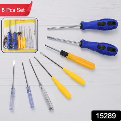 8 -in-1 Multi Screwdriver Hand Tool Kit Set (8 Pcs Set)