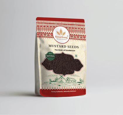 Kesarbaug Mustard Seeds (Rai), 100 gm