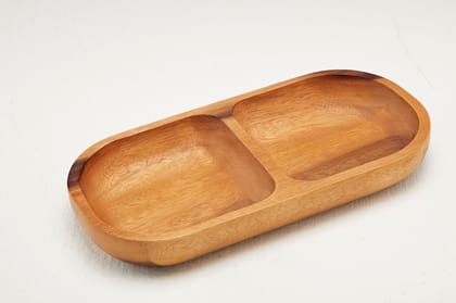NATURALLYOURS Woodenwares Board Tray - Premium Acacia Wood Serving Platter, Rectangular & Round Cutting Cheese Versatile Kitchen Premium Home Quality (Rectangular (30 * 15 * 3.8 cm)) NATURALLYOURS Woodenwares Board Tray - Premium Acacia Wood Serving Platter, Rectangular & Round Cutting Cheese Versatile Kitchen Premium Home Quality (Rectangular (30 * 15 * 3.8 cm))