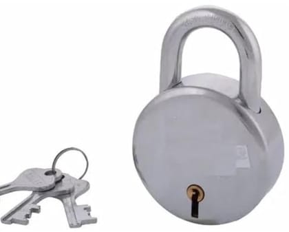 Adison Stainless Steel Padlocks, Heavy Duty Door Locks, Pack of 3 BUYY 2 GET 1 Free Super Quality Locks Mini Locks GATE Lock and Multi Usage Locks with 3 Extra Keys (ADISON Lock 1, 50MM)