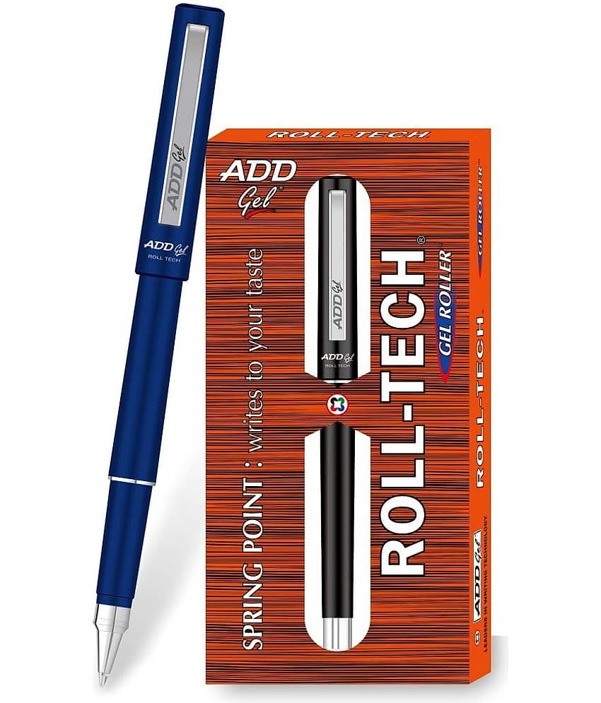 ADD GEL Roll Tech Gel Pen - Set of 4 (BLACK)