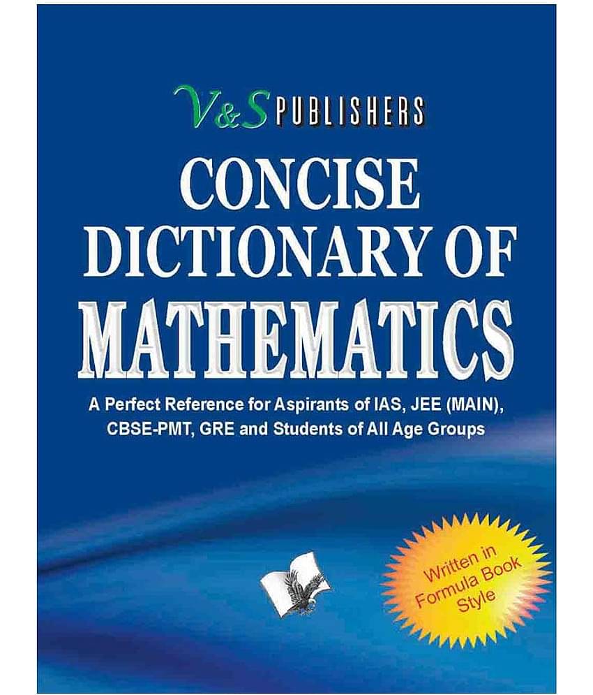 Concise Dictionary Of Maths (Pocket Size)