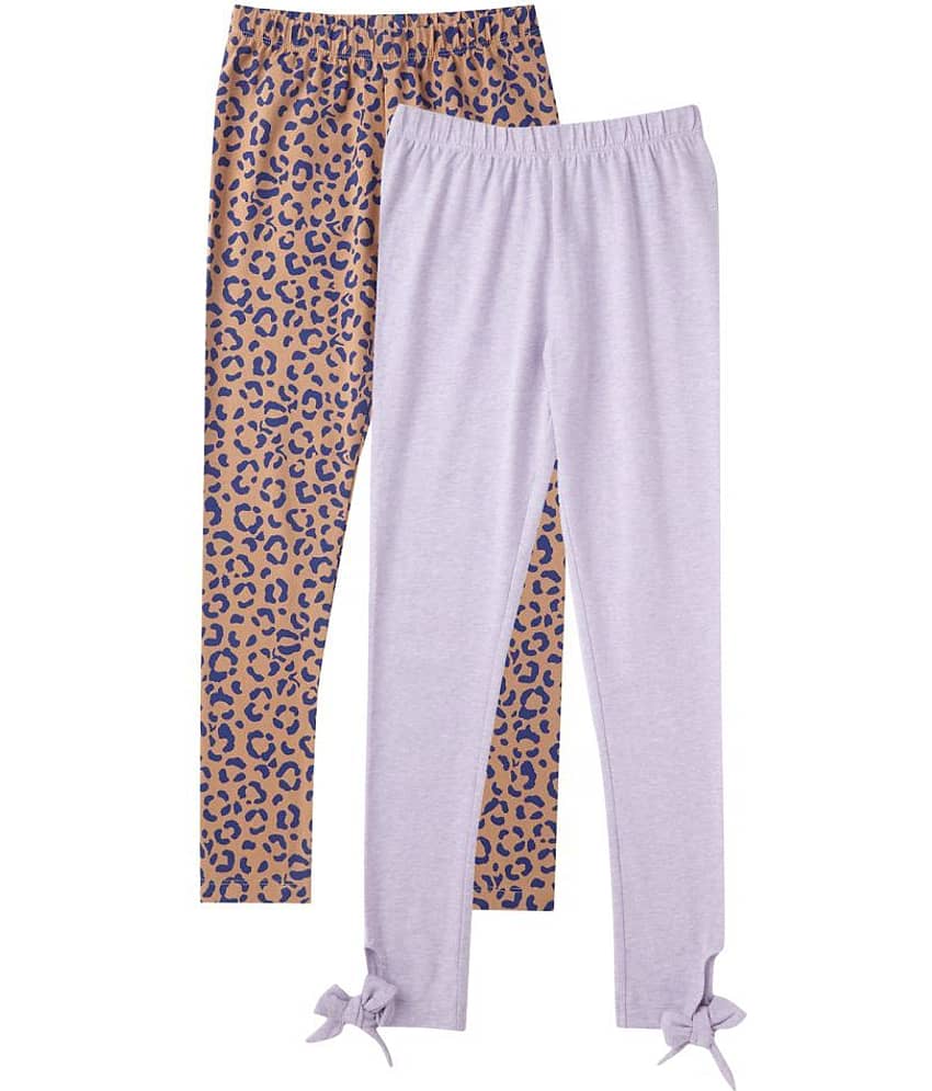 Cub Mcpaws Pack of 2 Girls Cotton Leggings ( Multi )
