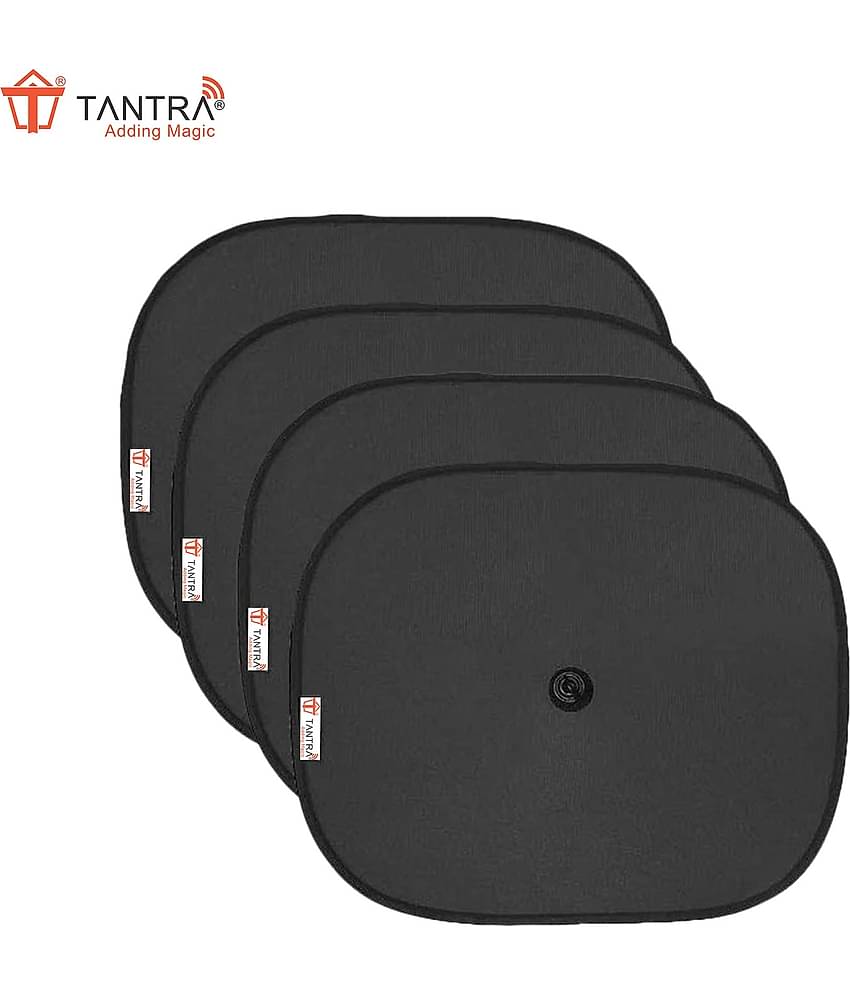 TANTRA Car Sun Shade for Side Windows Pack of 4