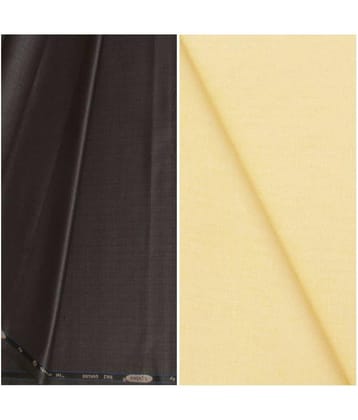 KUNDAN SULZ GWALIOR Multi 100 Percent Cotton Unstitched Shirts & Trousers 1 Pant and Shirt Piece