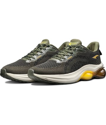 ASIAN POWERPLAY-08 Olive Men's Sports Running Shoes