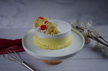 Mother's day pineapple cake eggless [half kg]