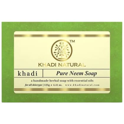Khadi Natural Pure Neem Soap 125 Gms