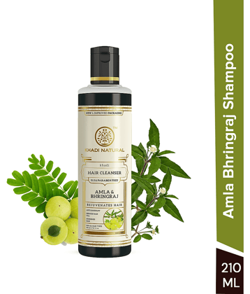 khadi natural Curl Enhancing Shampoo 210ml ( Pack of 1 )