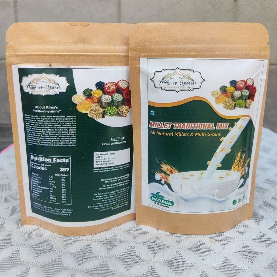 MILLET TRADITIONAL MIX - 100 gm