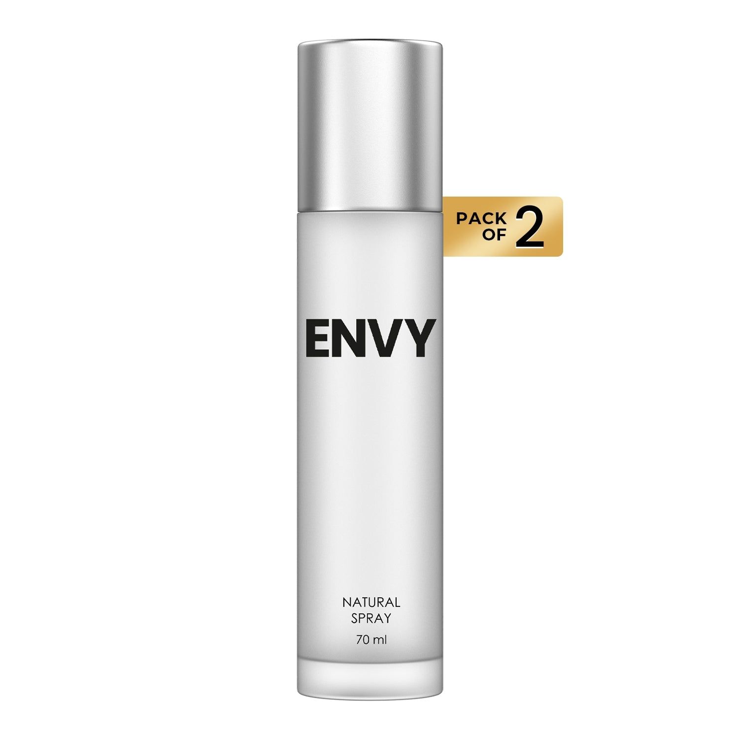ENVY Pack of 2 Natural Spray Perfume for Women - 70ml Each
