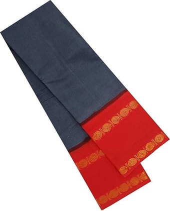 Pure Sungudi Cotton Saree - Traditional Border