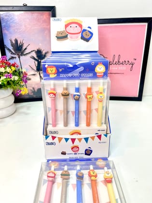 Kawaii Pen Set | Gel Pens pack of 5
