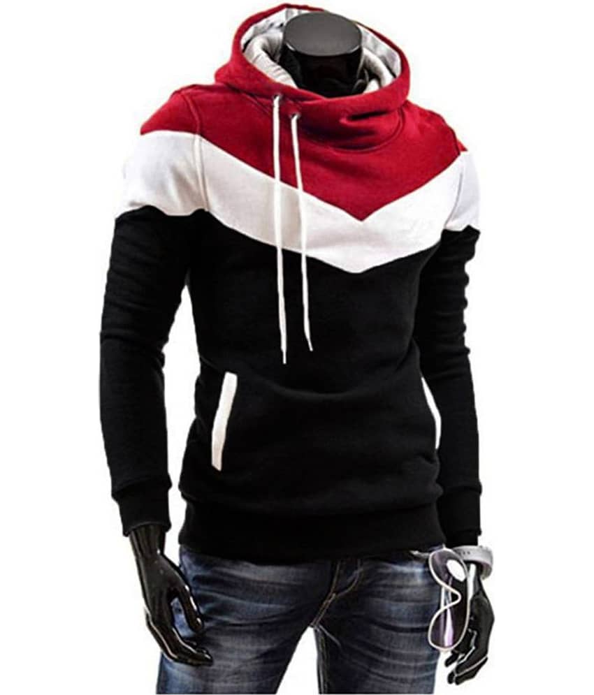 Leotude Fleece Hooded Men's Sweatshirt - Off-White ( Pack of 1 )