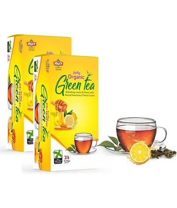 Jolly Herbal Organic Green Tea Powder 2 Gm Pack of 2