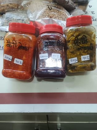 Organo Planet Kairi Loncha (250g) | Traditional Homemade Pickle | Authentic Indian Condiment