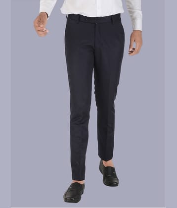 CLARE&CLARA Blue Regular Formal Trouser ( Pack of 1 )