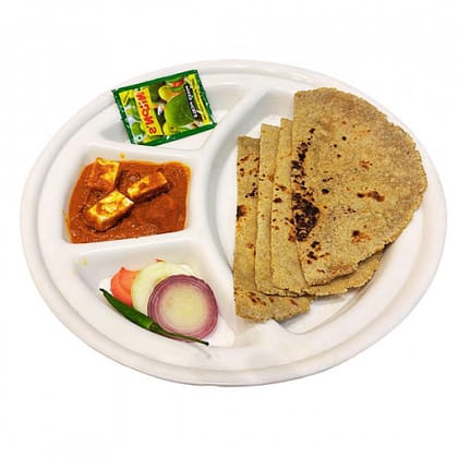 Pearl Millet (Bajra) Roti (2) + Paneer Makhni
