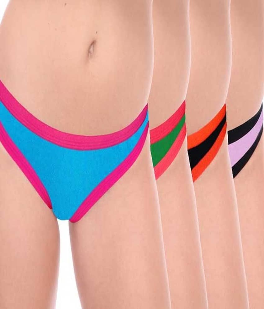 Selfcare Multi Color Cotton Panties